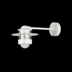Albertslund outdoor wandlamp lang wit - 5743142660