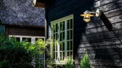 Albertslund outdoor wandlamp lang wit - 5743142660