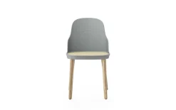 Allez stoel eiken/riet grijs - 304057