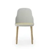 Allez stoel eiken/riet warm grijs - 304058