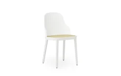 Allez stoel riet wit - 304046