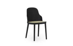 Allez stoel riet zwart - 304045