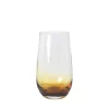 Amber glazen 55cl - set van 12 stuks