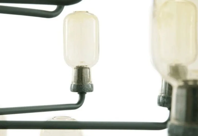 AMP Chandelier Large hanglamp groen