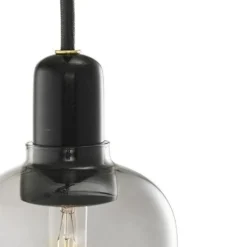 AMP Large hanglamp smoke zwart