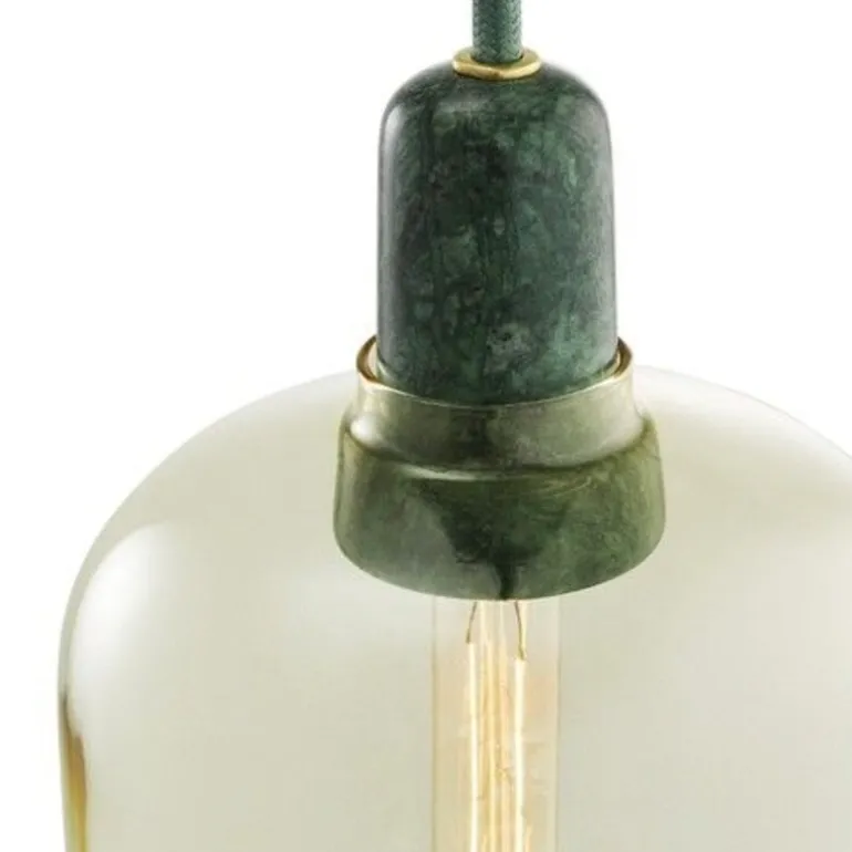 AMP Small hanglamp goud groen