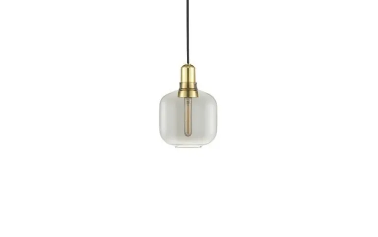AMP Small hanglamp grijs messing - 502164