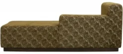 Amur chaise longue - olijf groen