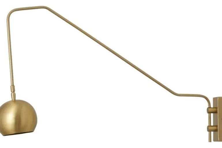 Athene wandlamp - goud