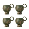 Avonlea mokken groen set van 4 stuks - 82072480