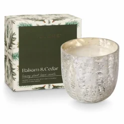 Balsam & cedar crackle kaars groen - 4628407200