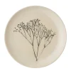 Bea bord naturel - set van 6 stuks Ø22 cm