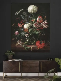 Behangpaneel Golden Age Flowers