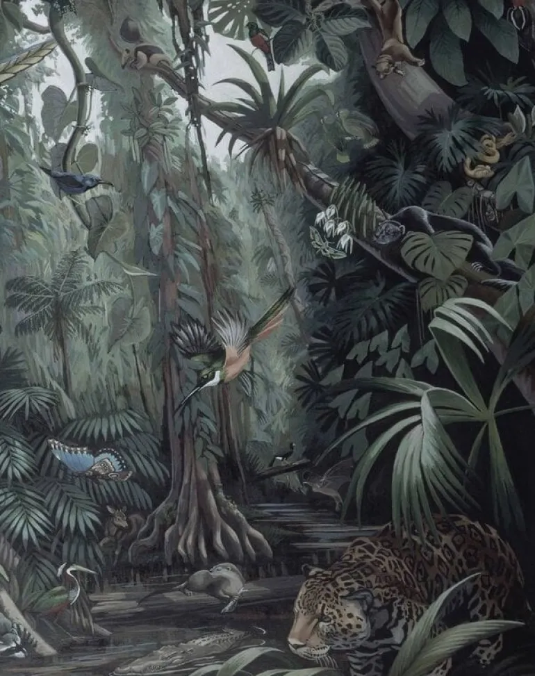 Behangpaneel Tropical Landscape