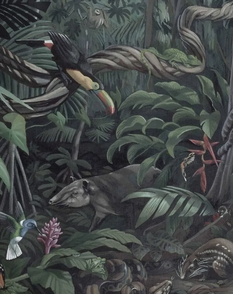 Behangpaneel Tropical Landscape