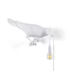 Bird lamp looking right wit outdoor - 14721