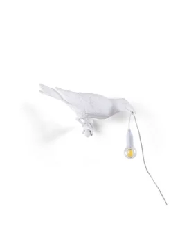 Bird lamp looking right wit outdoor - 14721