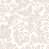 Bloemen behang nude 100x280cm - FR-007