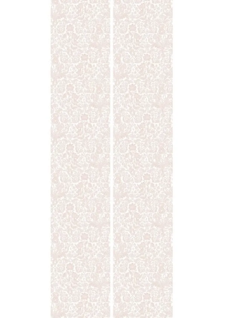 Bloemen behang nude 100x280cm - FR-007