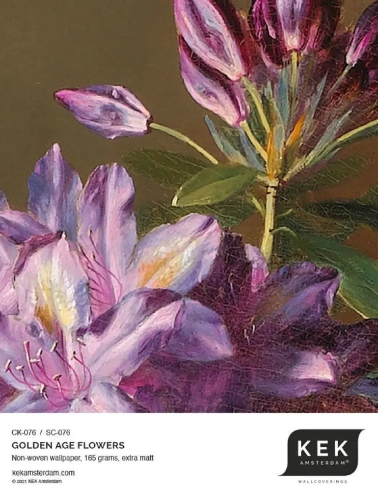 Bloemen behangcirkel CK-076 ø190cm