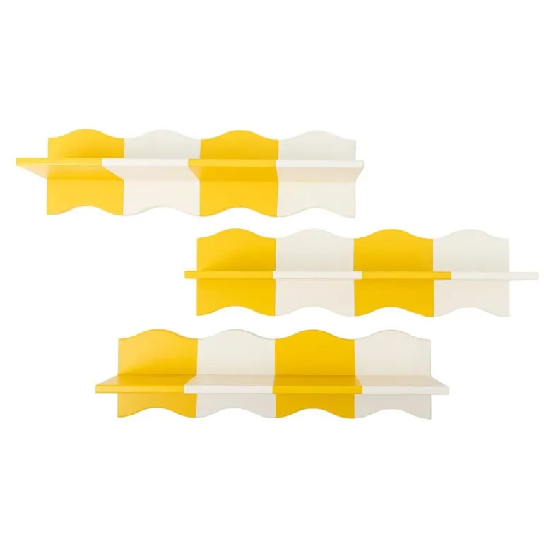 Bubbi wandplank geel - 82062909