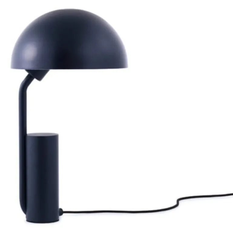 Cap tafellamp donkerblauw