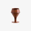 Capparis wijnbeker bruin set van 4 stuks - 9210