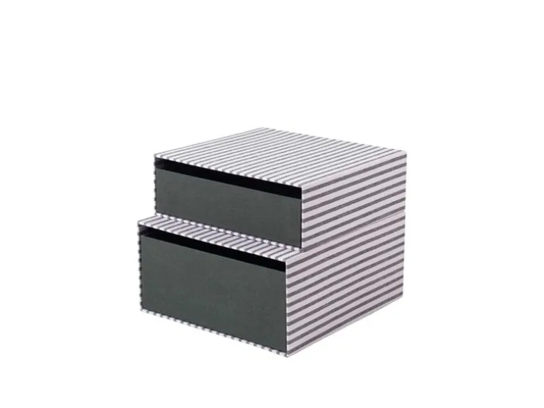 Cecelia opbergboxen lichtpaars - 70080492