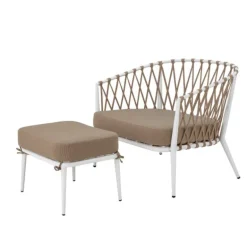 Cia Loungestoel - wit