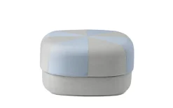 Circus poef duo large lichtblauw - 605825
