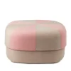 Circus poef duo large roze - 605820