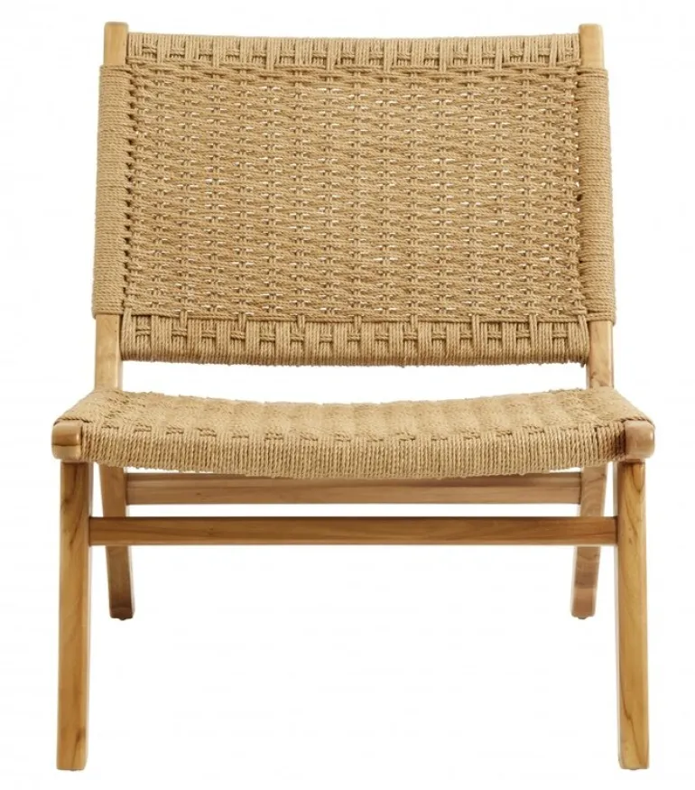 Club loungestoel - teak