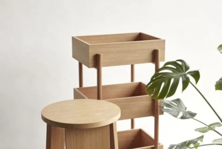 Console eikenhout - naturel