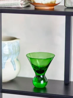Corliss cocktail glazen groen set van 4 stuks - 82072449
