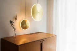 Dish10v hanglamp messing - GP-285