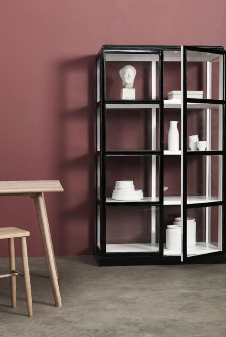 Display kast zwart/wit - 880251