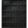 Downtown ijzeren kast - zwart 150x38x180cm