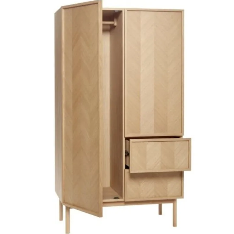 Eiken kast - naturel