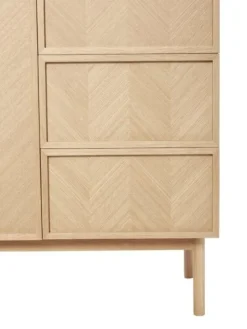 Eiken kast - naturel