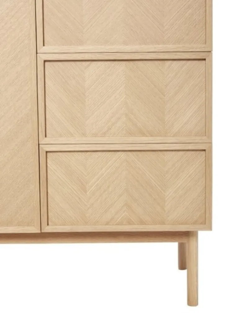 Eiken kast - naturel