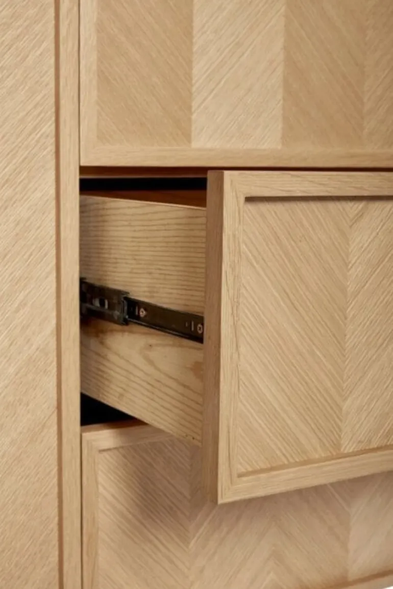 Eiken kast - naturel
