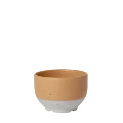 Eli schaaltjes Ø5XH3,5CM camel- set van 8 stuks