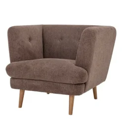Elliot loungestoel - bruin