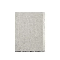 Elouise tafelkleed zwart/gebroken wit 160x300cm - 71210355