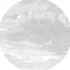 Engraved clouds behangcirkel SC-057 - ø142,5cm