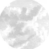 Engraved clouds cirkelbehang CK-058 - ø190cm