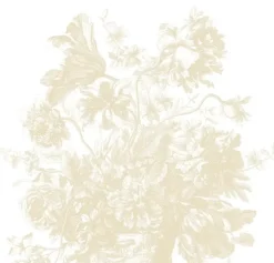 Engraved Flowers behang FU-039 - 194,8x280cm beige