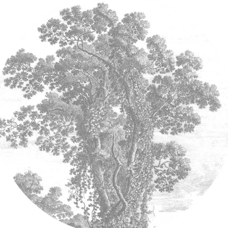 Engraved landscapes behangcirkel CK-013- ø190cm