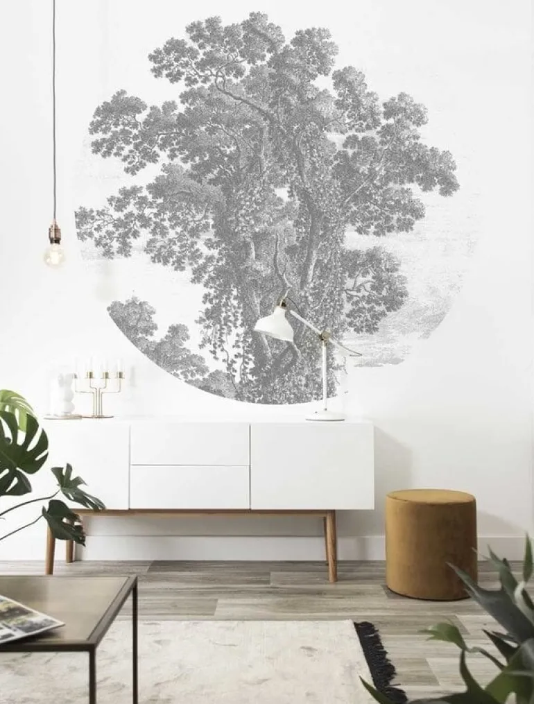Engraved landscapes behangcirkel CK-013- ø190cm