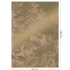 Engraved landscapes goud behang MW-037 - 200x280cm